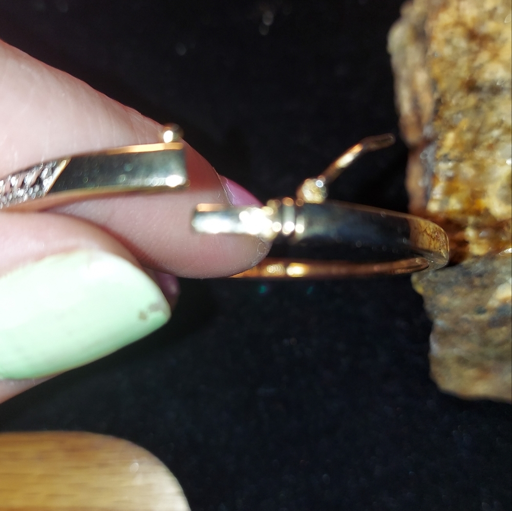 Ruby & Diamond Bangle Bracelet - image 4